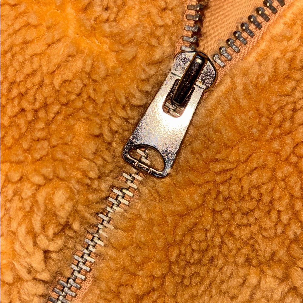 Urban Outfitters Teddy🧸 Crop Bomber Jacket, Size Small - Picture 11 of 16